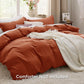 Prewashed Polyester Microfiber Duvet Cover Set