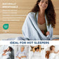 GentleSoft™ Rayon Derived From Bmaboo Checkered Blanket