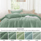 GentleSoft™ Clipped Jacquard Comforter Set