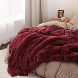 Bedsure Fuzzy Faux Fur Blanket