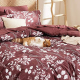 Bedsure Elegant Floral Comforter Sets