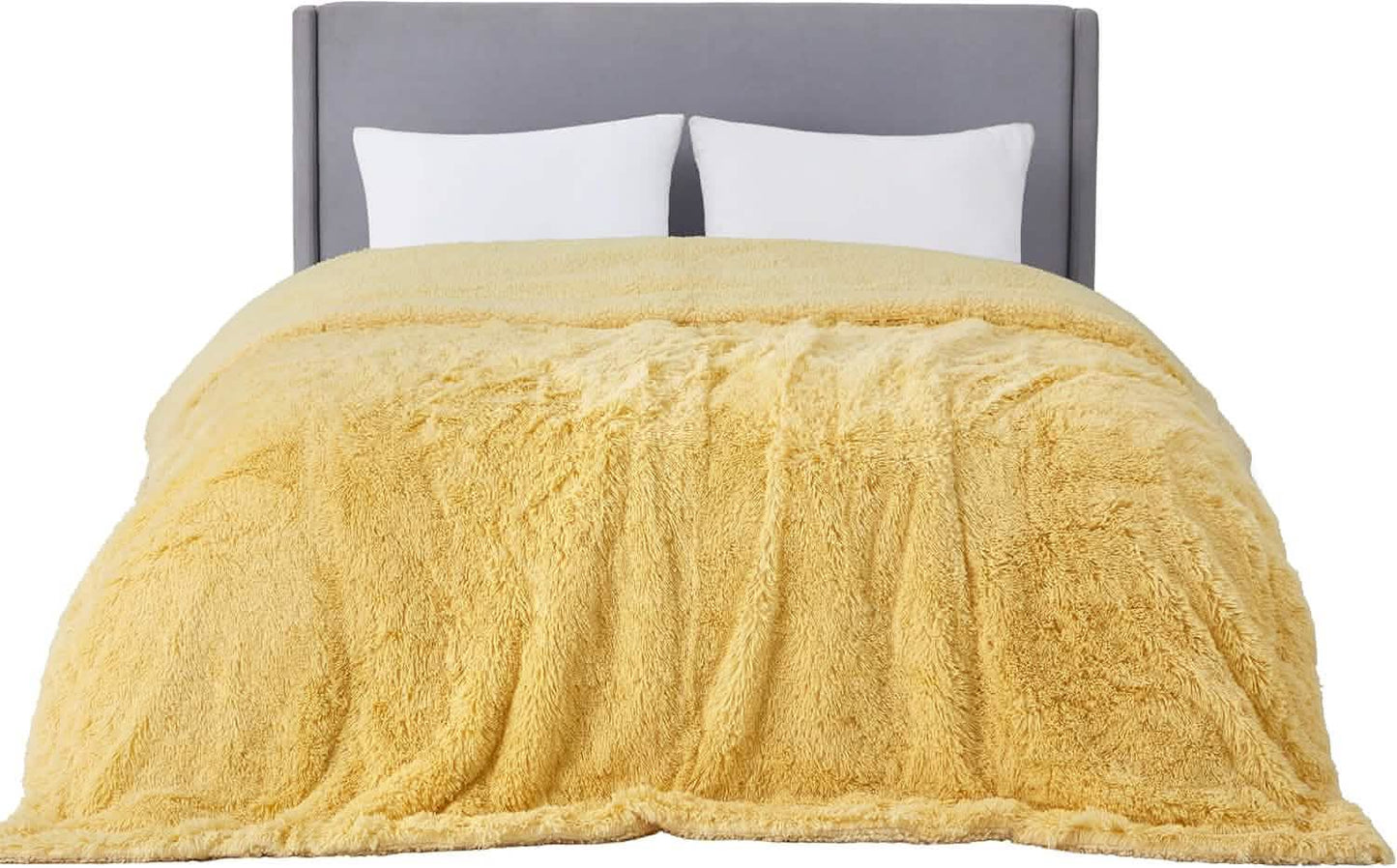 Fuzzy Faux Fur Blanket