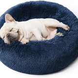 Calming Donut Bed for Dogs and Cats