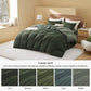 Sherpa Fleece Comforter Set