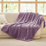 Arch Shaggy Sherpa Fleece Blanket