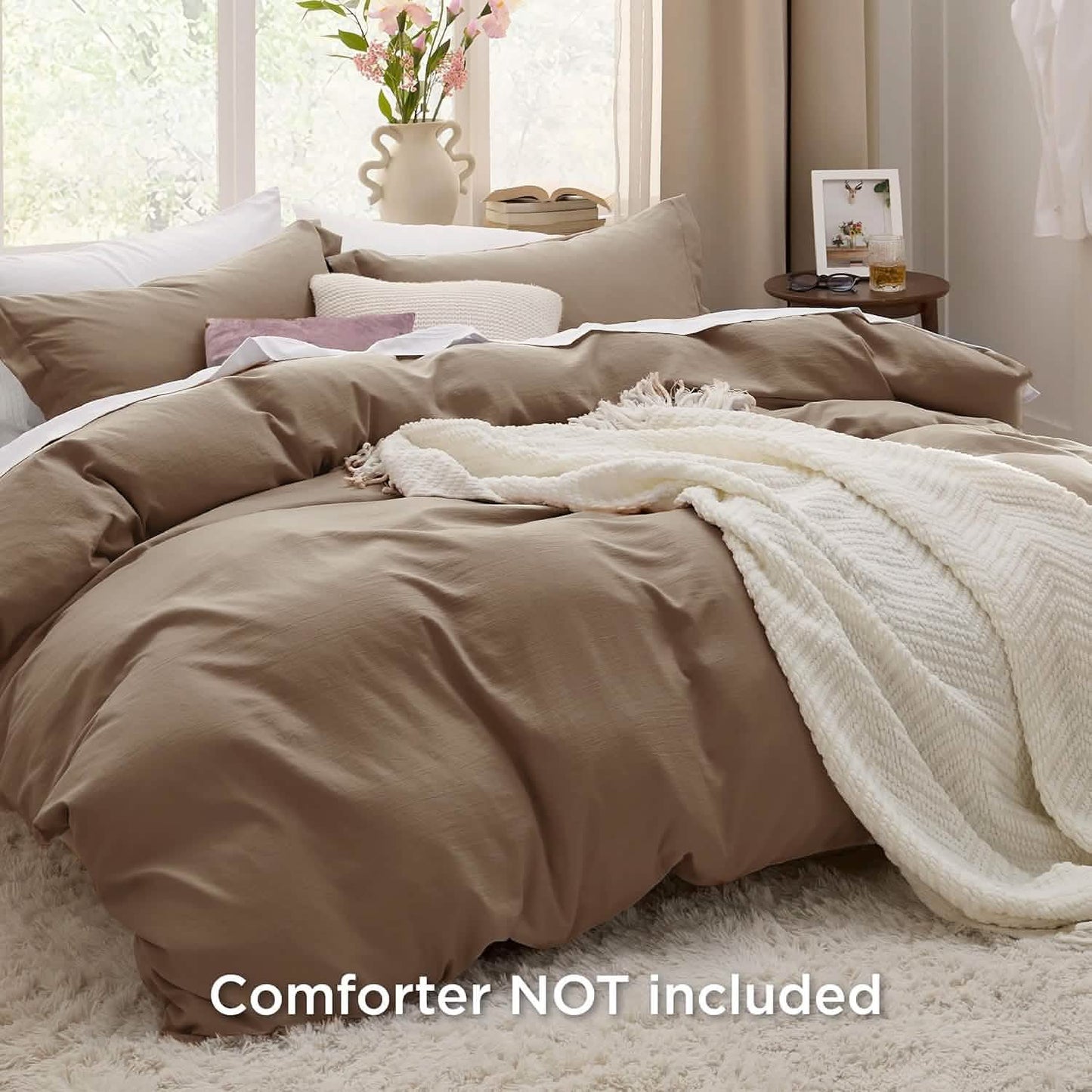 Prewashed Polyester Microfiber Duvet Cover Set