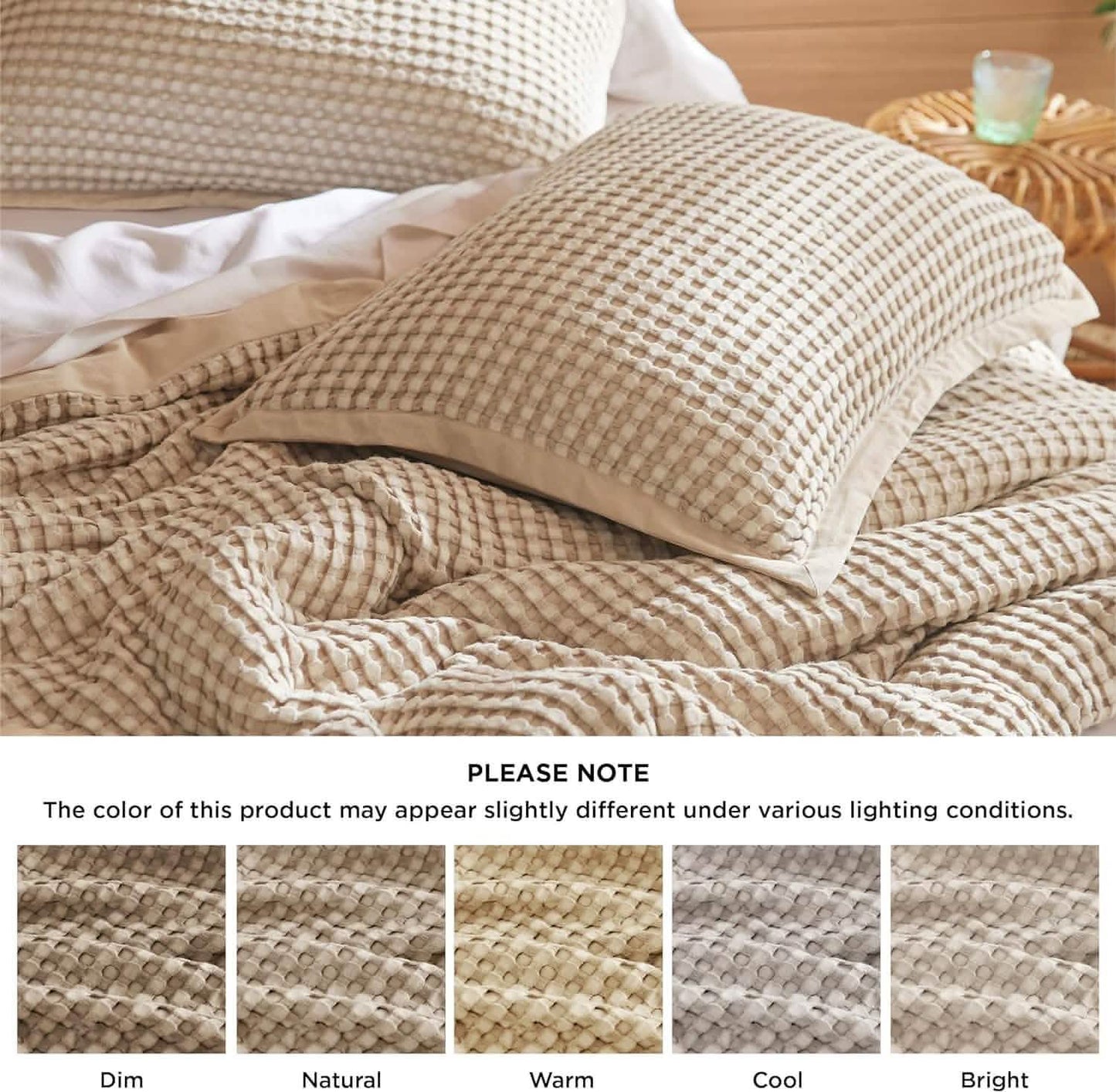 Rayon Derived from Bamboo and Cotton Duvet Cover Set