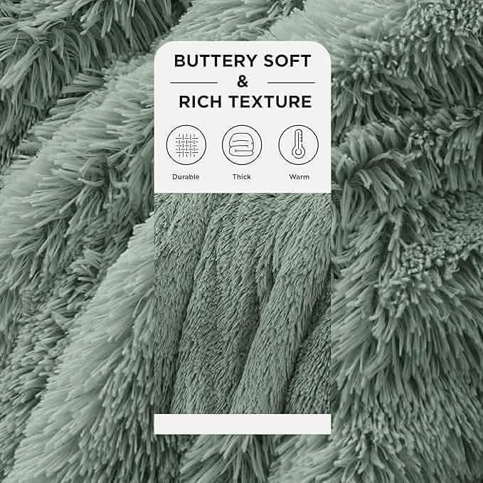 Fuzzy Faux Fur Blanket