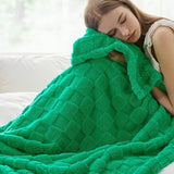 Jacquard Shaggy Sherpa Blanket