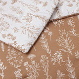Reversible Floral Print Comforter Set-2