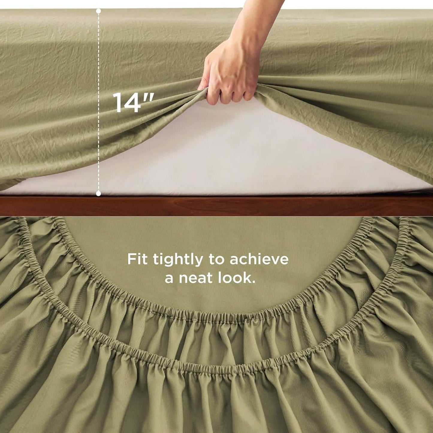 Pinch Pleat Comforter set