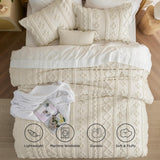 Boho Deluxe Embroidery Comforter Set