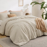 Bedsure Classic Waffle Weave Comforter Set