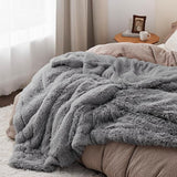 Bedsure Fuzzy Faux Fur Blanket