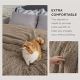 Bedsure Fuzzy Faux Fur Blanket