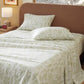 100% Cotton Flannel Sheets Aqua Gray