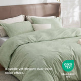 Bedsure Cationic Dyed Duvet Cover Set