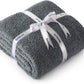 Feather Yarn Throw Blanket