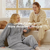 Bedsure Ultra-soft Shaggy Sherpa Loungewear Set