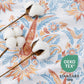 100% Cotton Reversible Floral Duvet Cover Set