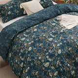 Reversible Floral Duvet Cover Set