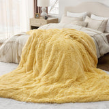 Bedsure Fuzzy Faux Fur Blanket