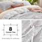Reversible Floral Print Duvet Cover Set