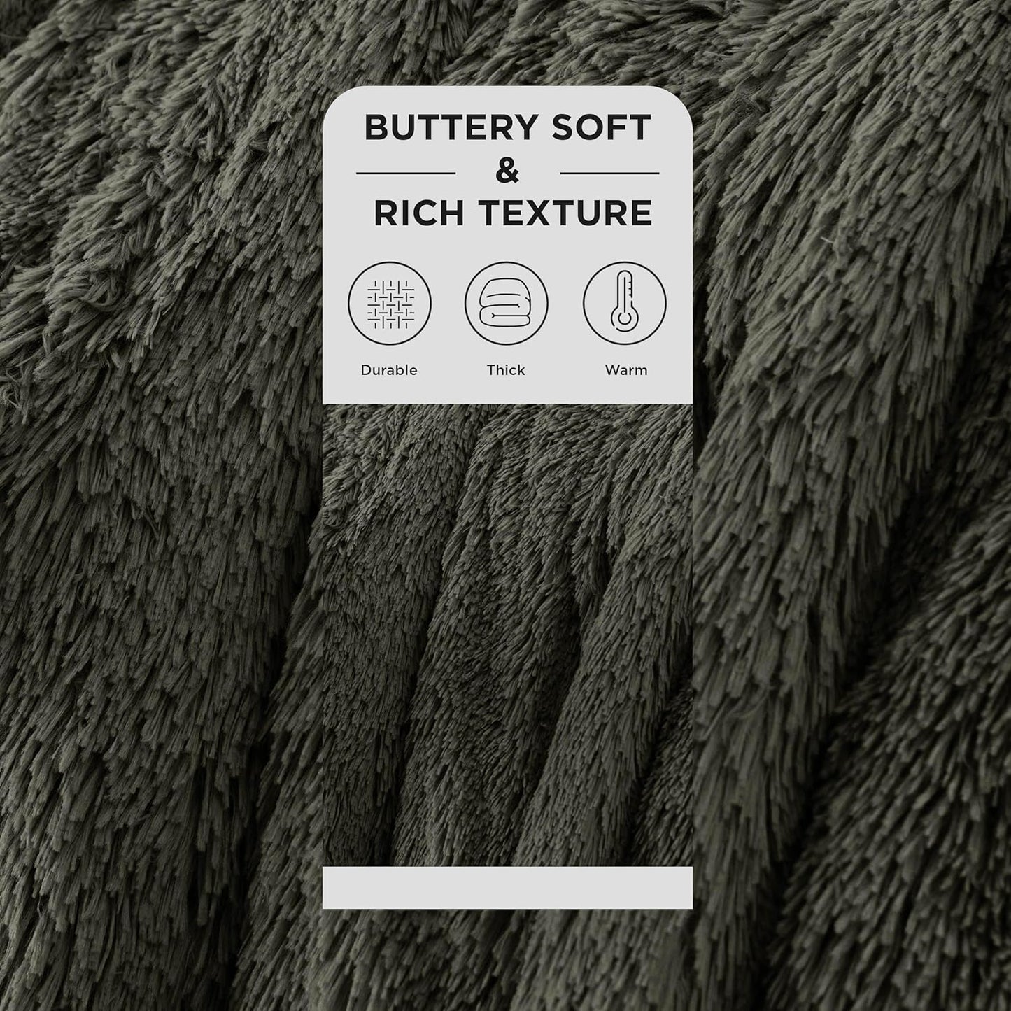Fuzzy Faux Fur Blanket
