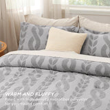 Jacquard Comforter Set Cable Stripe