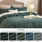GentleSoft™ Cotton Waffle Weave Duvet Cover Set