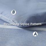 Stripe-Patterned Bed-in-a-Bag