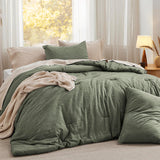 Prewashed Cotton Comforter Set