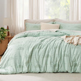 Jacquard Comforter Set Tufted Sun