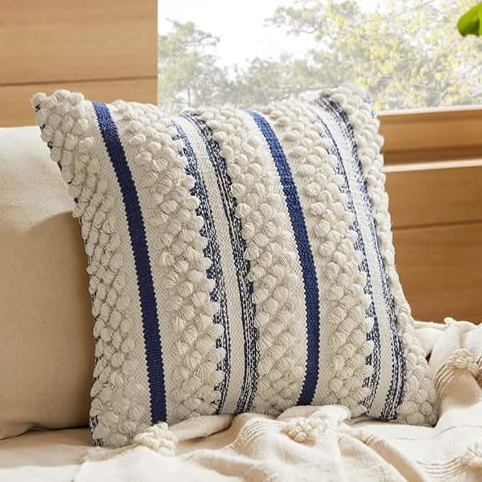 GentleSoft™ Circle Tufted Boho Pillow Cover Strips