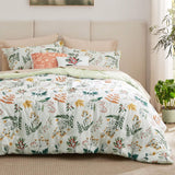 Bedsure Autumn Floral Bed-in-a-bag