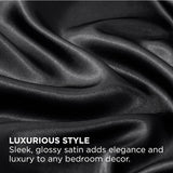 Bedsure Satin Fitted Sheet