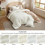 Tufted Embroidery Comforter Set