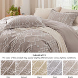 Clipped Jacquard Duvet Cover Set