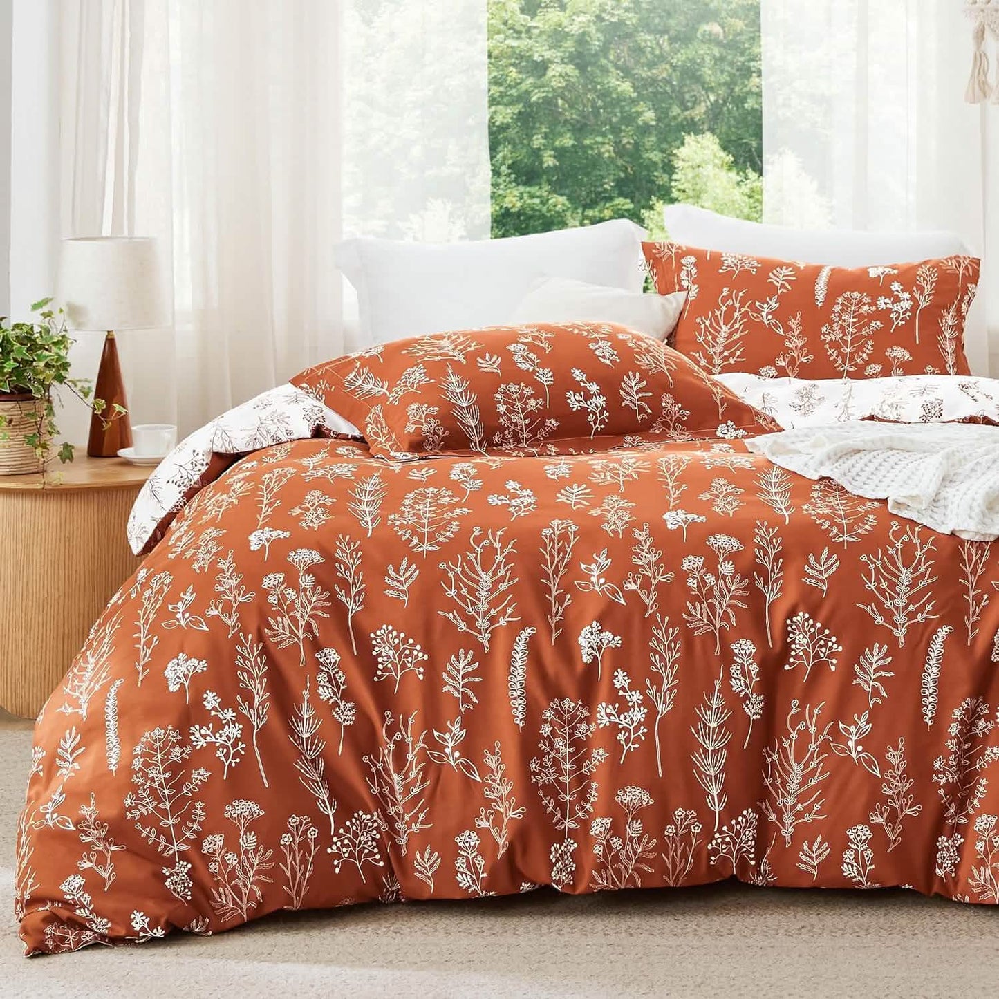 Floral Comforter Set