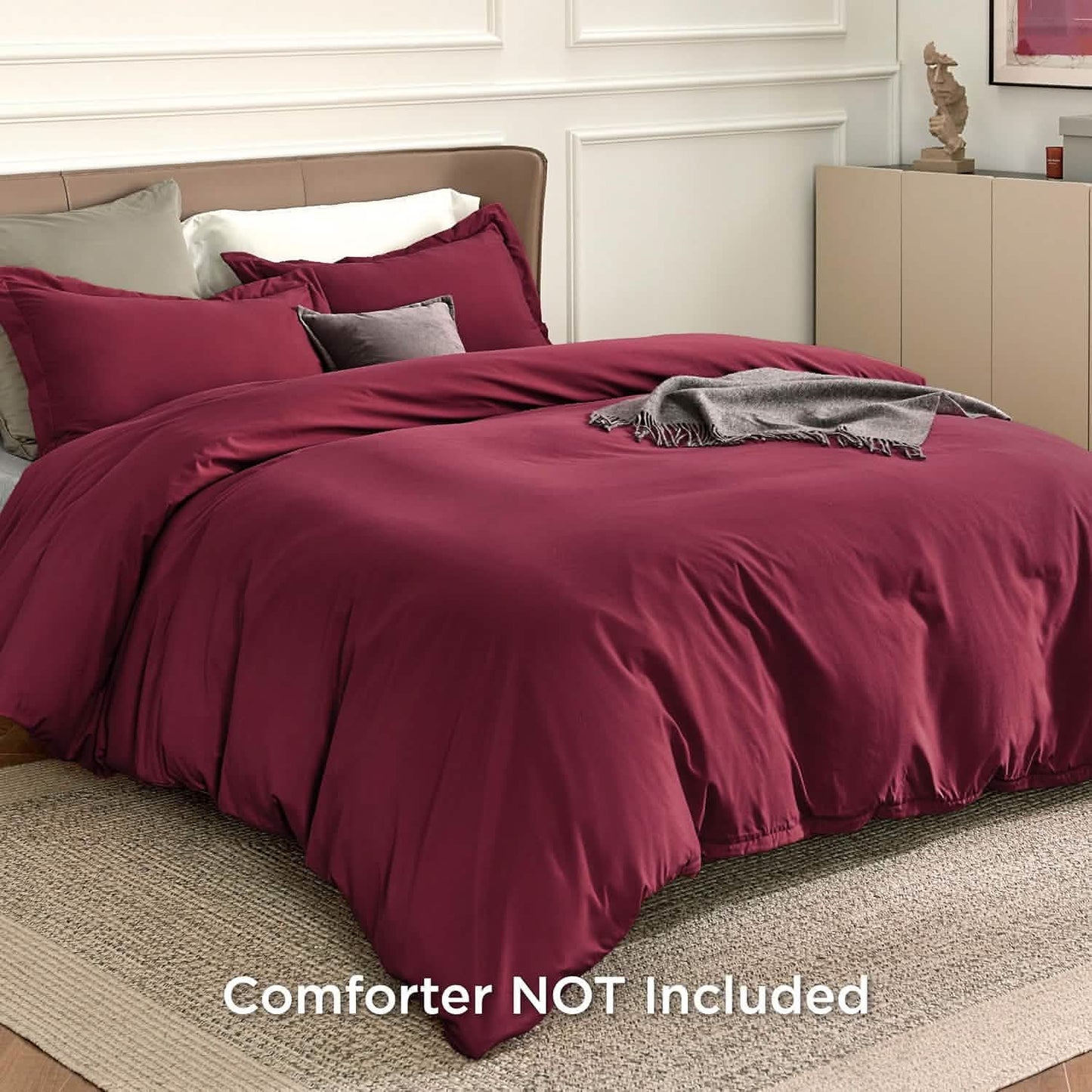 Brushed Polyester Microfiber Duvet Cover Set