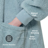 Shaggy Sherpa Blanket Hoodie