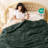 Chunky Knit Chenille Blanket