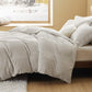 Twisted Pattern Fluffy Duvet Cover Set