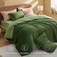 Puffy Flannel Fleece Comforter Set