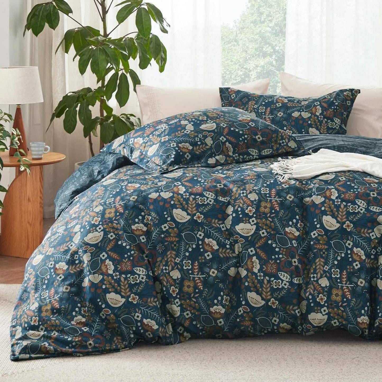 Botanical Floral Comforter Set