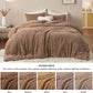 Striped Flannel Comforter Set