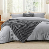 Checkered Comforter Set Striped