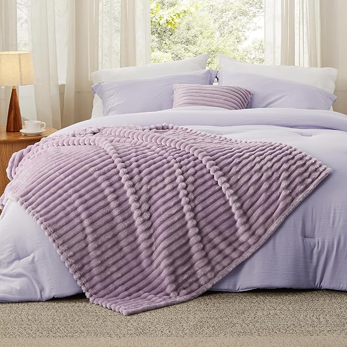 Checkered Comforter Set Striped