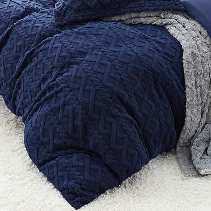 Fluffy Boho Duvet Cover Set