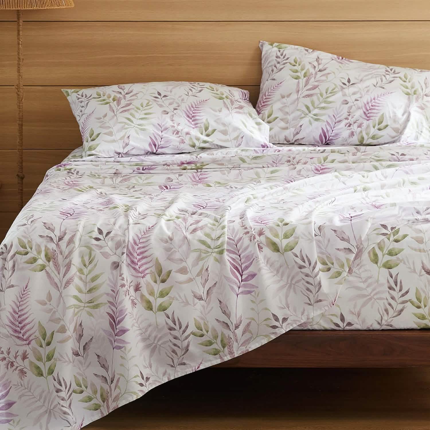 100% Cotton Sheets Botanical